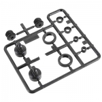 [Axial] AX80035 10mm Shock Caps Parts Tree