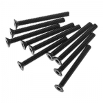 [Axial] AXA0151 Hex Socket Flat Head M3x30mm Black (10)
