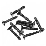 [Axial] AXA0467 Hex Sckt Tapping Flat Hd M3x16mm Blck (10)