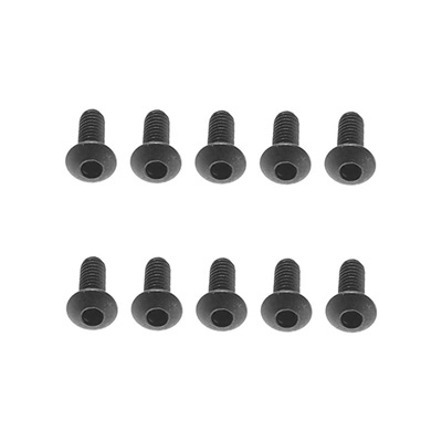 [˾ũ] AXIC1280 [Axial] AX31280 M2.6x6mm Hex Socket Button Black (10)
