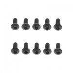 [Axial] AX31280 M2.6x6mm Hex Socket Button Black (10)