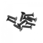 [Axial] AXA0414 Hex Sckt TappingFlat Hd M2.6x10mm Blk (10)