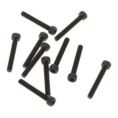 [˾ũ] AXIC3400 [Axial] AX31399 M2.6x18mm Cap Head Screw Black (10)