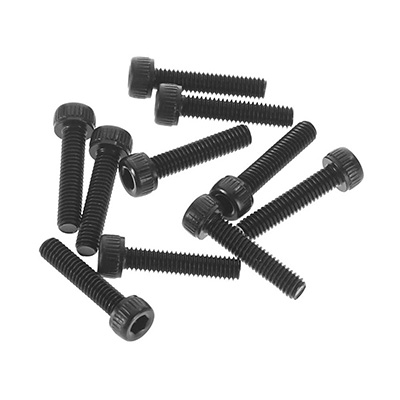 �˾���ũ AXIC3399 [Axial] AX31398 M2.6x12mm Cap Head Screw Black (10)