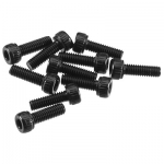 [Axial] AXA0023 Cap Head 2.6x8mm Black (10)