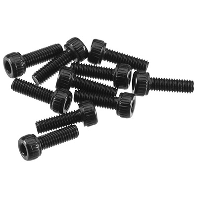 [˾ũ] AXIC0023 [Axial] AXA0023 Cap Head 2.6x8mm Black (10)