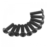 [Axial] AXA115 Hex Socket Button Head M3x10mm Black (10)