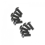 [Axial] AXA114 Hex Sckt ButtonHead M3x8mm Black Oxide (10)