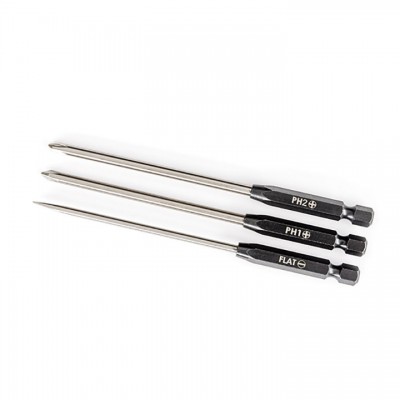 [�˾���ũ] AX8714 [Traxxas] AX8714 Speed Bit Set,screwdriver,3-piece straight-3mm slotted, 1 Phillips, and 2 Phillips bits, 1/4 drive