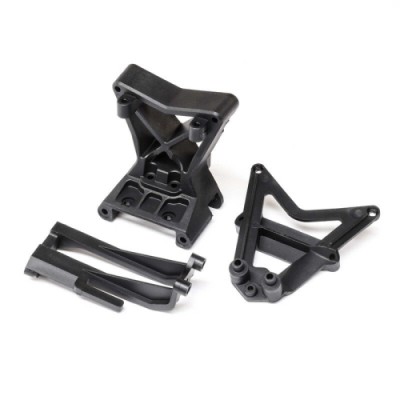[˾ũ] LOS231099 [TEAM LOSI] Front Upper Arm/Shock Mount and ESC Mount: RZR Rey