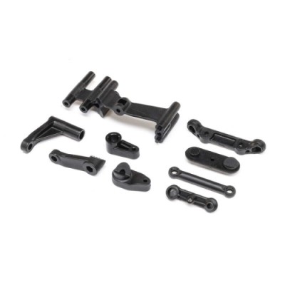 [˾ũ] LOS231107 [TEAM LOSI] Servo Mount and Steering Servo Set: RZR Rey