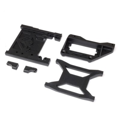 �˾���ũ AXI231052 [Axial] AXI231052 Servo & Winch Mount, Chassis Brace: 1/10 SCX10 PRO Comp Scaler