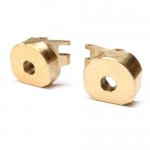 [Axial] AXI332008 Brass Steering Knuckle, L/R: SCX10 PRO