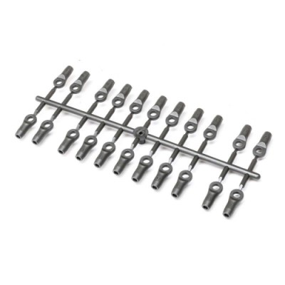 �˾���ũ AXI234036 [Axial] AXI234036 M4 Straight Rod End: 1/10 SCX10 PRO Comp Scaler