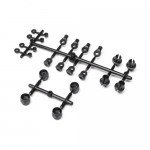 [Axial] AXI233034 Molded Shock Parts Set: 1/10 SCX10 PRO Comp Scaler