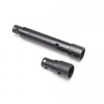 [Axial] AXI232081 Axle Tube Set, Front, Steel: 1/10 SCX10 PRO Comp Scaler