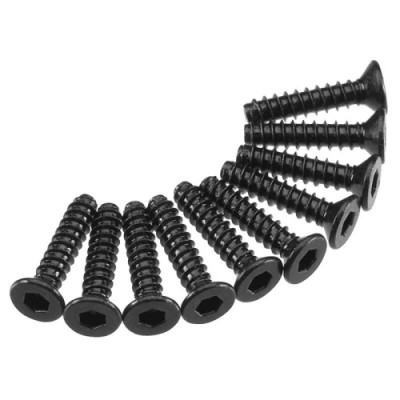 �˾���ũ AXIC0119 [Axial] AXA1260 Hex Socket Tap Flat Head M2.5x12mm (10)