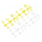 [Axial] AX80049 LED Lens Set Yellow/Clear (4)
