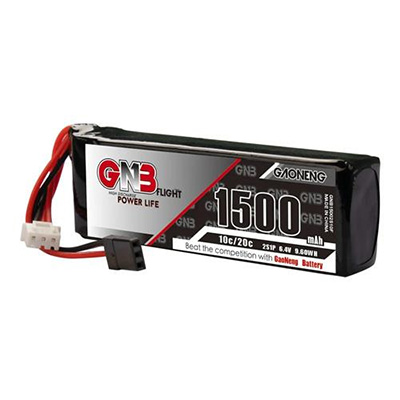 [�˾���ũ] GNB15002S10F [GNB] 6.4V 1500mah 10C ������� ��Ƭö ���͸� - Sanwa M12-RS MT46