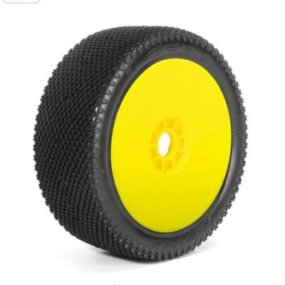 [�˾���ũ] JKO1008DYUSU [JETKO] (�ֻ�� ���̽� Ÿ�̾�) J-ZERO:1/8 Buggy Ultra Soft Yellow Rim (2pcs)