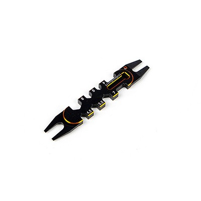 [�˾���ũ] SREA-338Y [TR] Multifunction 4/4.5/5/5.5/7/8mm Turn Buckle/End Remover (Yellow)