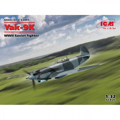 [˾ũ] BICM32091 [ICM] BICM32091 1/32 Yak-9K, WWII Soviet fighter