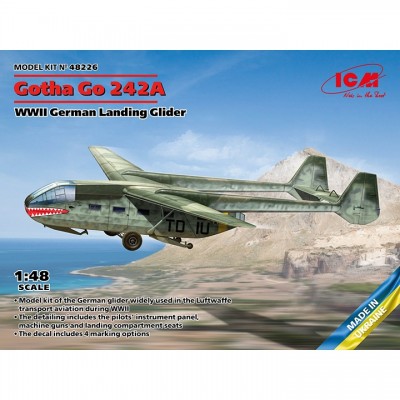 [˾ũ] BICM48226 [ICM] BICM48226 1/48 Gotha Go 242A, WWII German Landing Glider