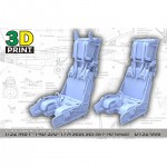 [�����-�𿡳��Ͽ콺] EE32008 1/32 MB F-14D SJU-17A seat set(2EA) for F-14D Tomcat