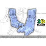 [�����-�𿡳��Ͽ콺] EE32010 1/32 MB F/A-18 Mk.14 NACES (Late) seat set (2EA) for F/A-18 Series