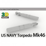 [�����-�𿡳��Ͽ콺] EE48014 1/48 US Navy Mk.46 Topedo set (2EA)