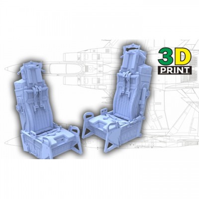 [�˾���ũ] EE48018 [�����-�𿡳��Ͽ콺] EE48018 1/48 ACE II Ejection Seat Set(B Type) for F-16D/E/I, F-15A/B/D/E