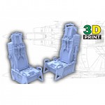 [�����-�𿡳��Ͽ콺] EE48018 1/48 ACE II Ejection Seat Set(B Type) for F-16D/E/I, F-15A/B/D/E