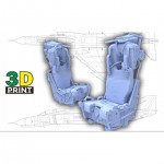 [�����-�𿡳��Ͽ콺] EE48019 1/48 MB Mk.H7 Ejection Seats (F/R)_2EA for F-4 Phantom II