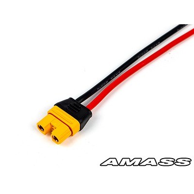 [˾ũ] AM-AS150UW-F25 [AMASS] AS150UW Anti-Spark/HASP Wire Harness Set (Battery Side/250mm)