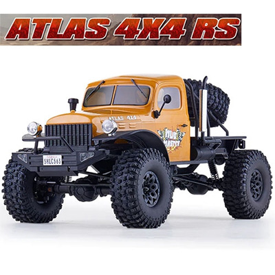 [˾ũ] ROC11036RSYL [ROCHOBBY] 1:10 Atlas 4x4 Off-Road Truck RS Yellow