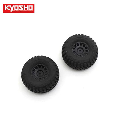 [�˾���ũ] KYMXTH003B [KYOSHO] Premounted Tire/Wheel 2pcs INTERCO TIRE