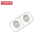 [KYOSHO] Multi Wheel W/Offset 1 (White/AWD/2pcs.)