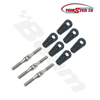 �˾���ũ E7-1011 [BEAM] Swash Control Rod Set : E7(E7-1011)