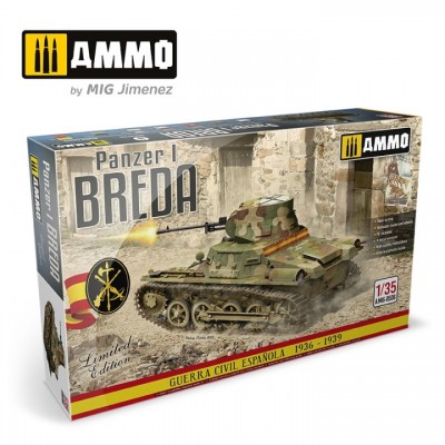 [˾ũ] CG8506 [Panzer ART] CG8506 1/35 Panzer I Ausf. A Breda - Spanish