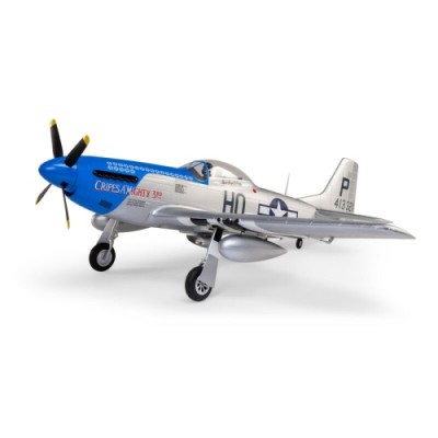 [�˾���ũ] EFL089500 [E-FLITE(Blade)] 1200mm P-51D Mustang BNF Basic with AS3X and SAFE Select Cripes A'Mighty 3rd