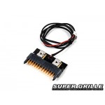 [SHR] X4-30S/F30 Super Grille - Battery Connector Molex