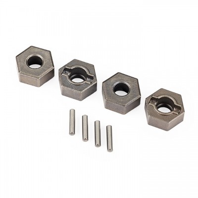 [˾ũ] AX9069 [Traxxas] AX9069 Wheel hubs, 12mm hex (steel), extreme heavy duty (4)/ 2x9.8mm pin (4)