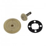 [TEAM ASSOCIATED] AA92318 RC10B74.2 FT Ring and Pinion Gear Set, molded