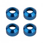 [TEAM ASSOCIATED] AA81590 RC8B4 FT CVA Axle Sleeves blue aluminum
