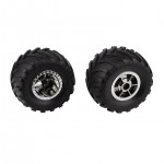 [TEAM ASSOCIATED] AA41104 MT12 Wheels and Tires, chrome