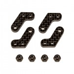 [TEAM ASSOCIATED] AA31849 Apex2 FT Steering Arms, carbon fiber
