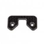 [TEAM ASSOCIATED] AA91917 FT RC10 One-Piece Rear Wing Button, carbon fiber