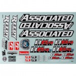 [TEAM ASSOCIATED] AA91993 RC10B6.4 Decal Sheet