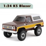 [ROC HOBBY] FMS 1:24 Chevrolet K5 Blazer RTR - Brown **  氡 Ŭ