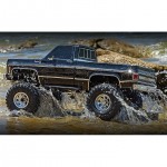 [Traxxas] CB92056-4 Black 1/10 TRX-4 Scale and Trail Crawler with 1979 Chevrolet K10 Truck Body